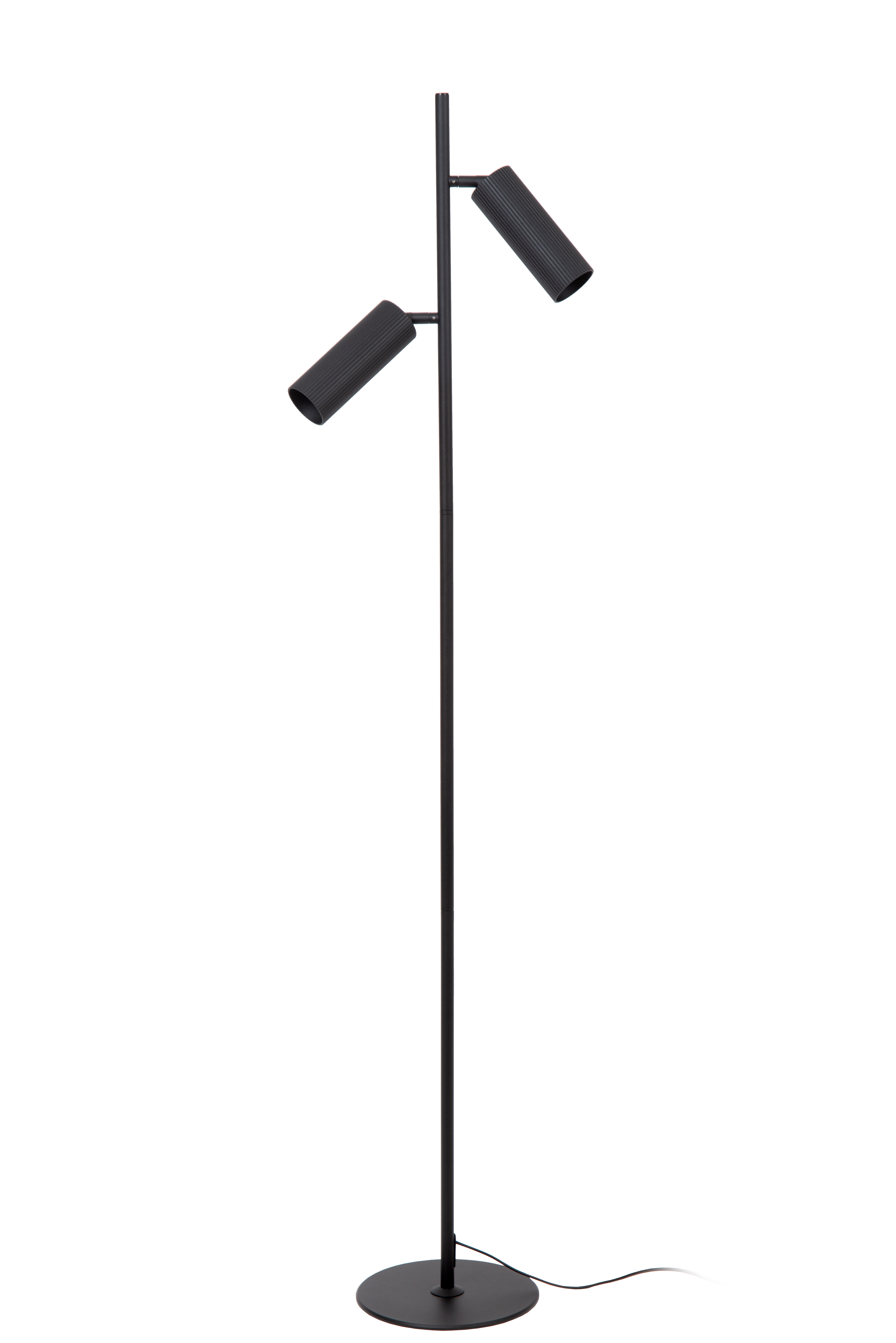 Lucide CLUBS - Floor lamp - 2xGU10 - Black